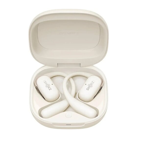 SHOKZ OpenFit 2- Open-Ear Wireless Earbuds -Beige- Running Headphones *BNIB* - Picture 3 of 4
